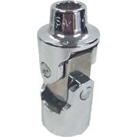 SK Hand Tool 40664 - 7/16" 12PT Flex Chrome Socket - 3/8" Drive